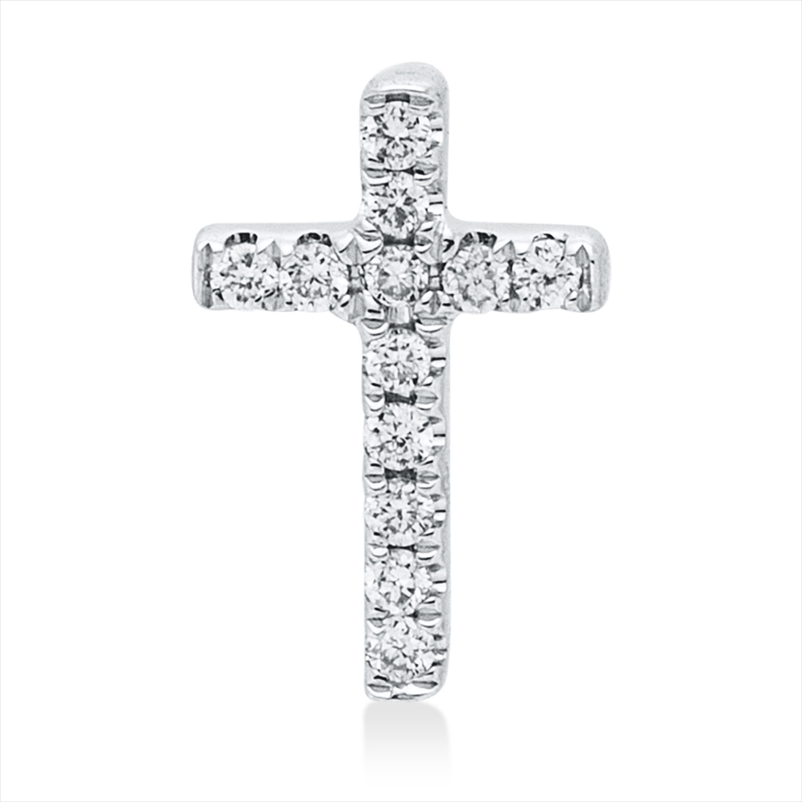 Anhänger 18 kt WG Kreuz