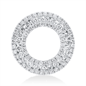 Anhänger 18 kt WG Kreis