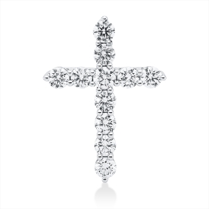 Anhänger 18 kt WG Kreuz