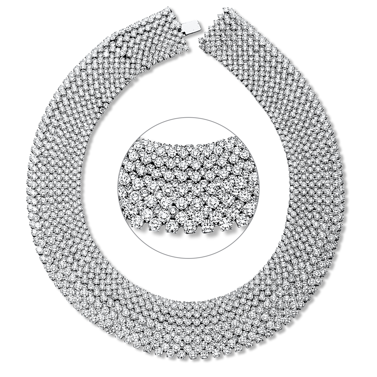 Collier 18 kt WG, Verlängerung