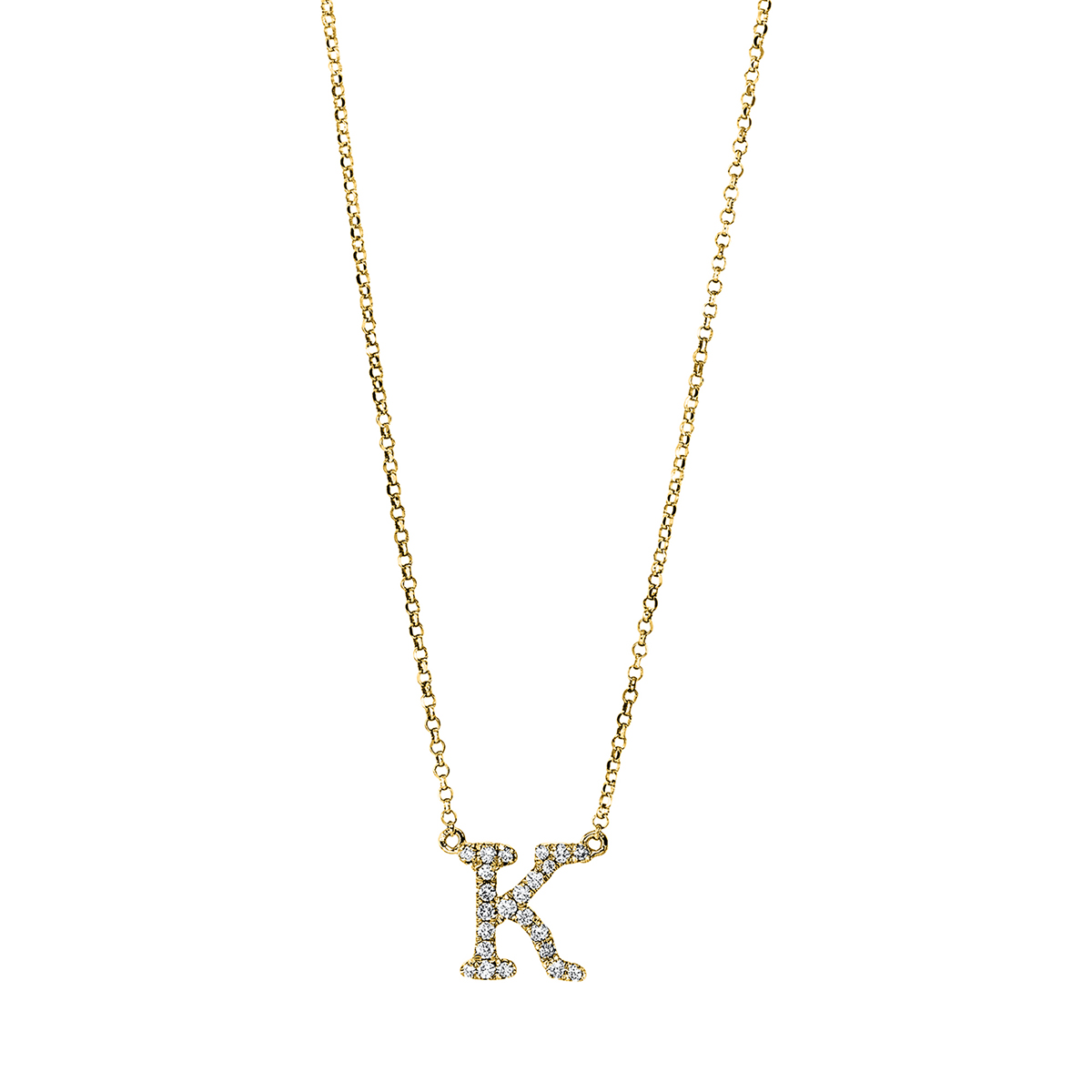 Collier 18 kt GG K, mit ZÖ 38.1 cm + 40.6 cm