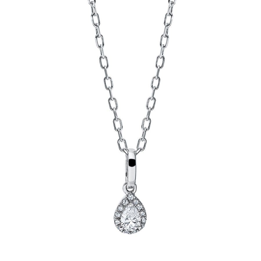 Collier 14 kt RG, mit ZÖ 40 cm + 43 cm