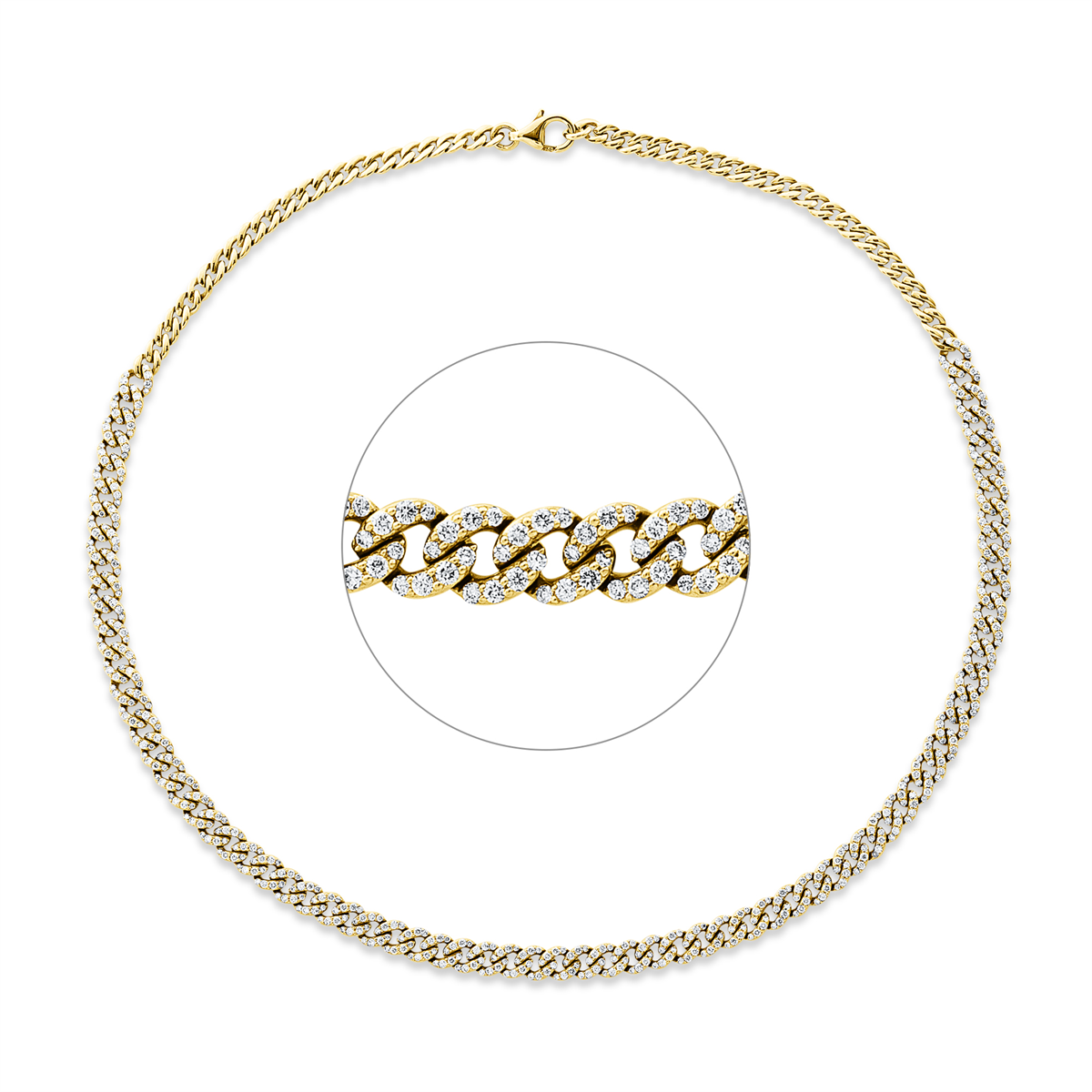 Collier 18 kt GG