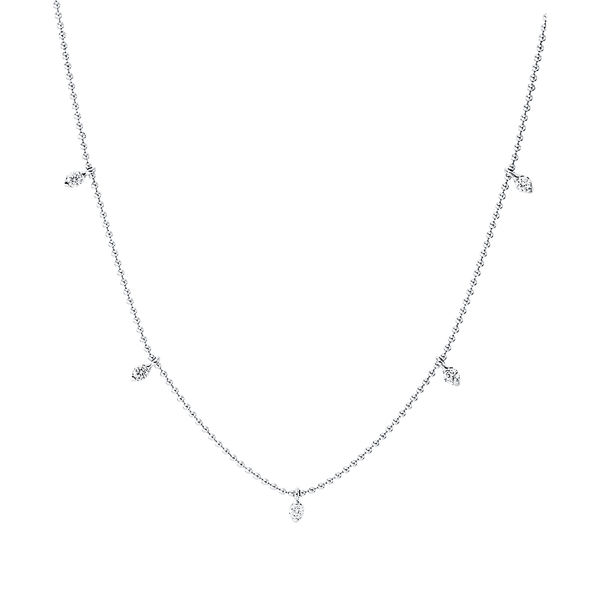 Collier 18 kt WG