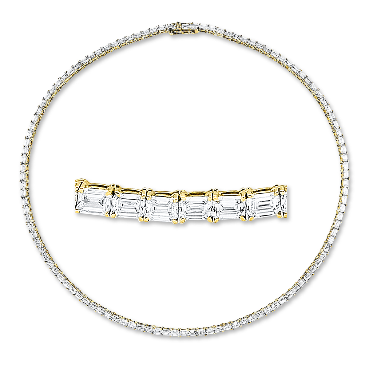 Collier 18 kt GG