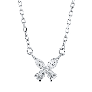 Collier 18 kt RG, mit ZÖ 40 cm