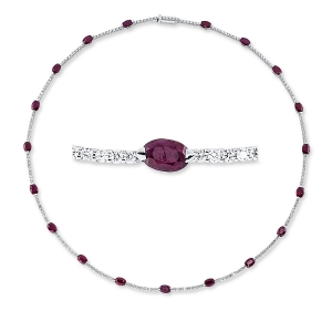 Collier 18 kt WG