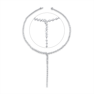Collier 18 kt WG