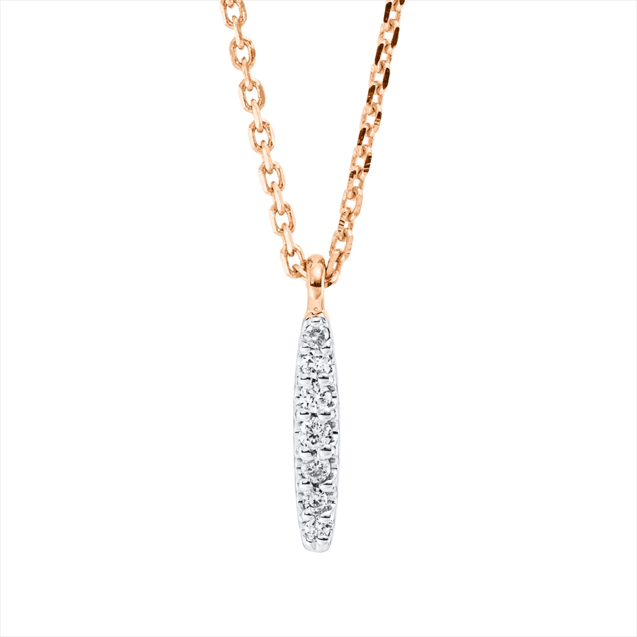 Collier 18 kt GG, mit ZÖ 42 cm