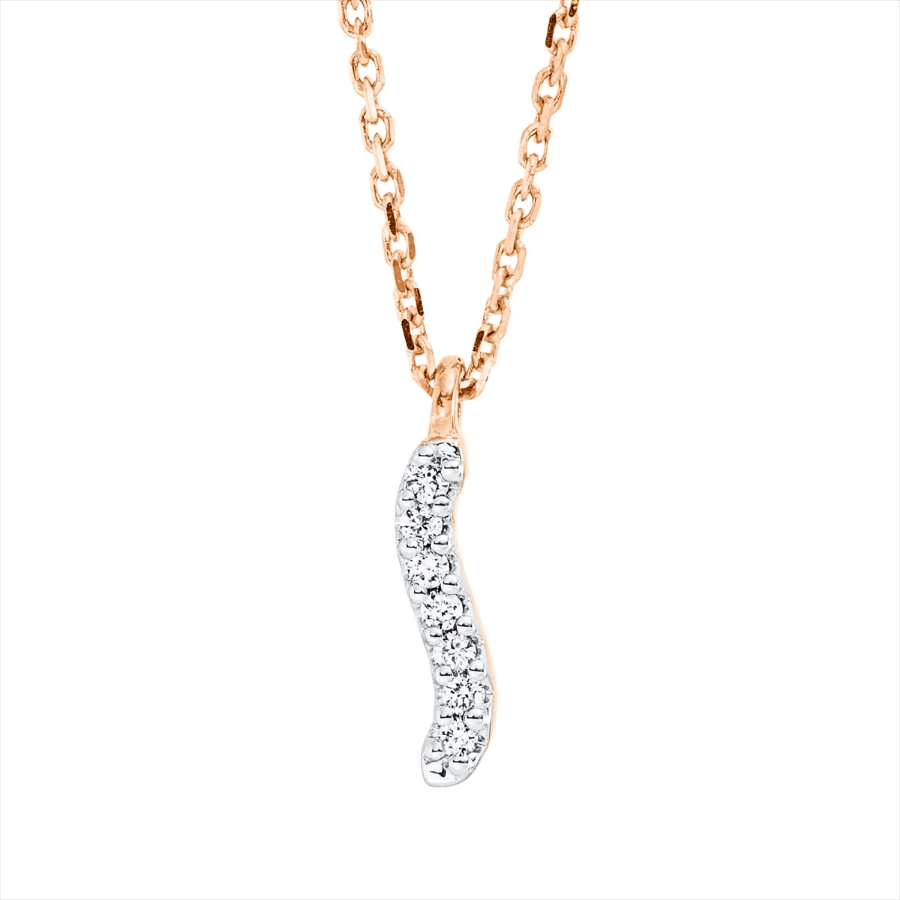 Collier 18 kt RG, mit ZÖ 42 cm