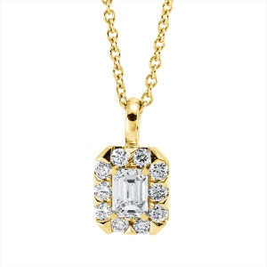 Collier 18 kt GG, mit ZÖ 43,2 cm