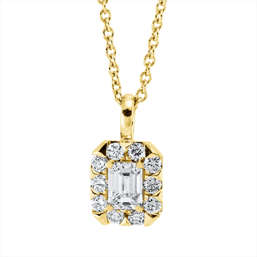 Collier 18 kt GG, mit ZÖ 43,2 cm
