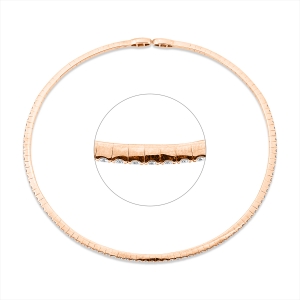 Collier 18 kt RG Choker