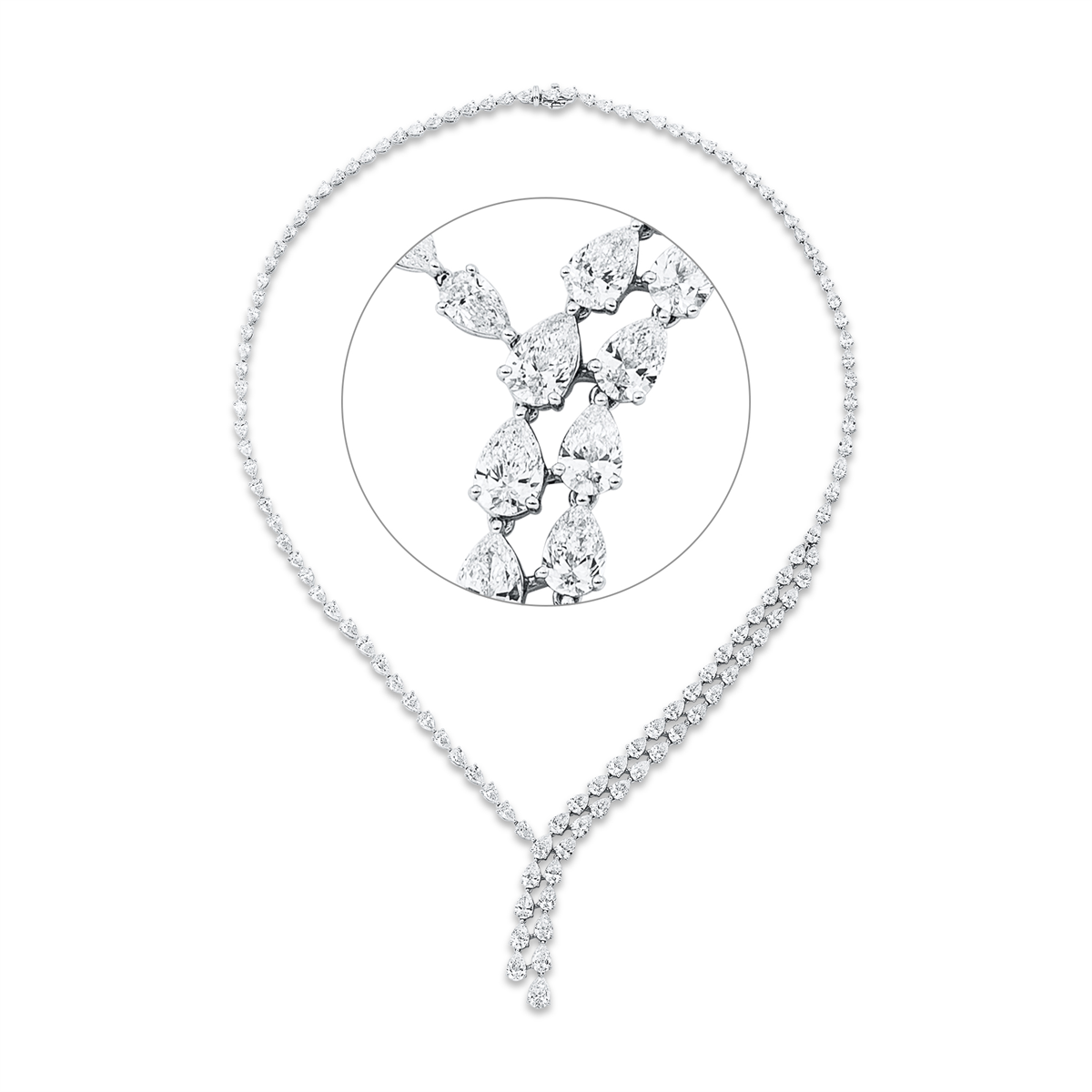 Collier 18 kt WG