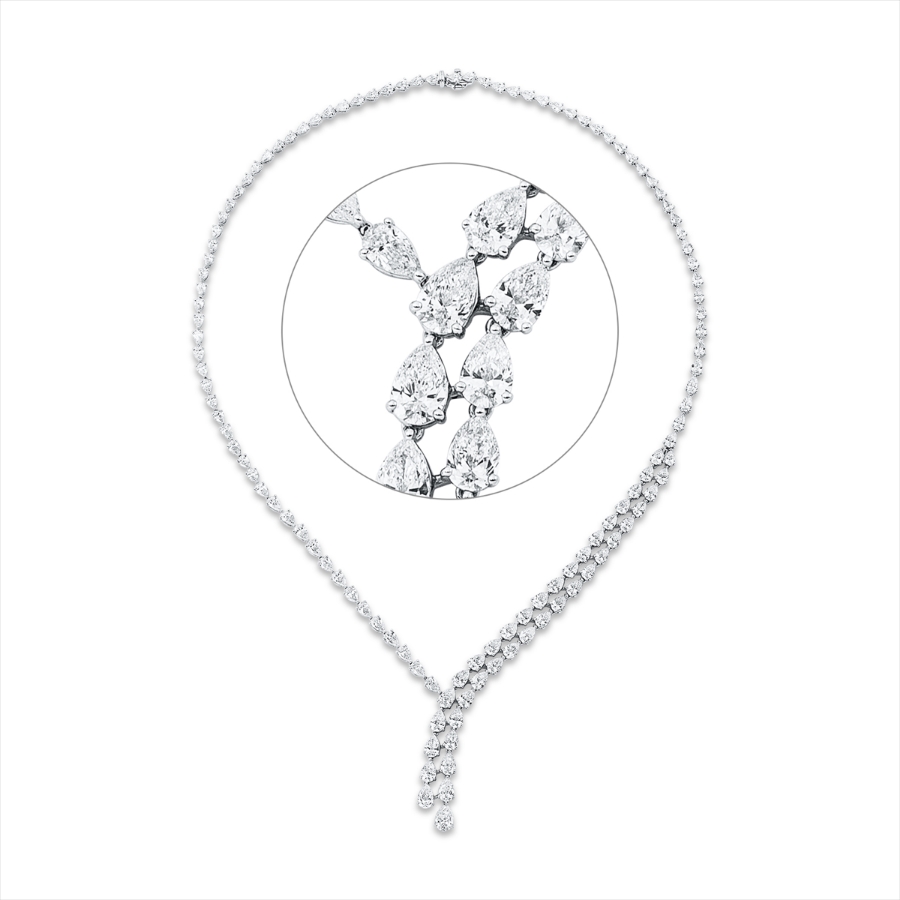 Collier 18 kt WG