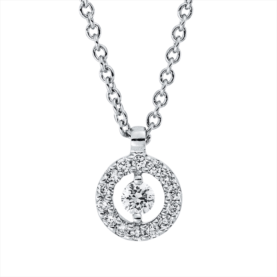 Collier 18 kt GG, mit ZÖ 41 cm + 39,5 cm