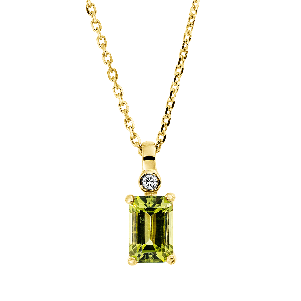 Collier 18 kt GG, mit ZÖ 42 cm