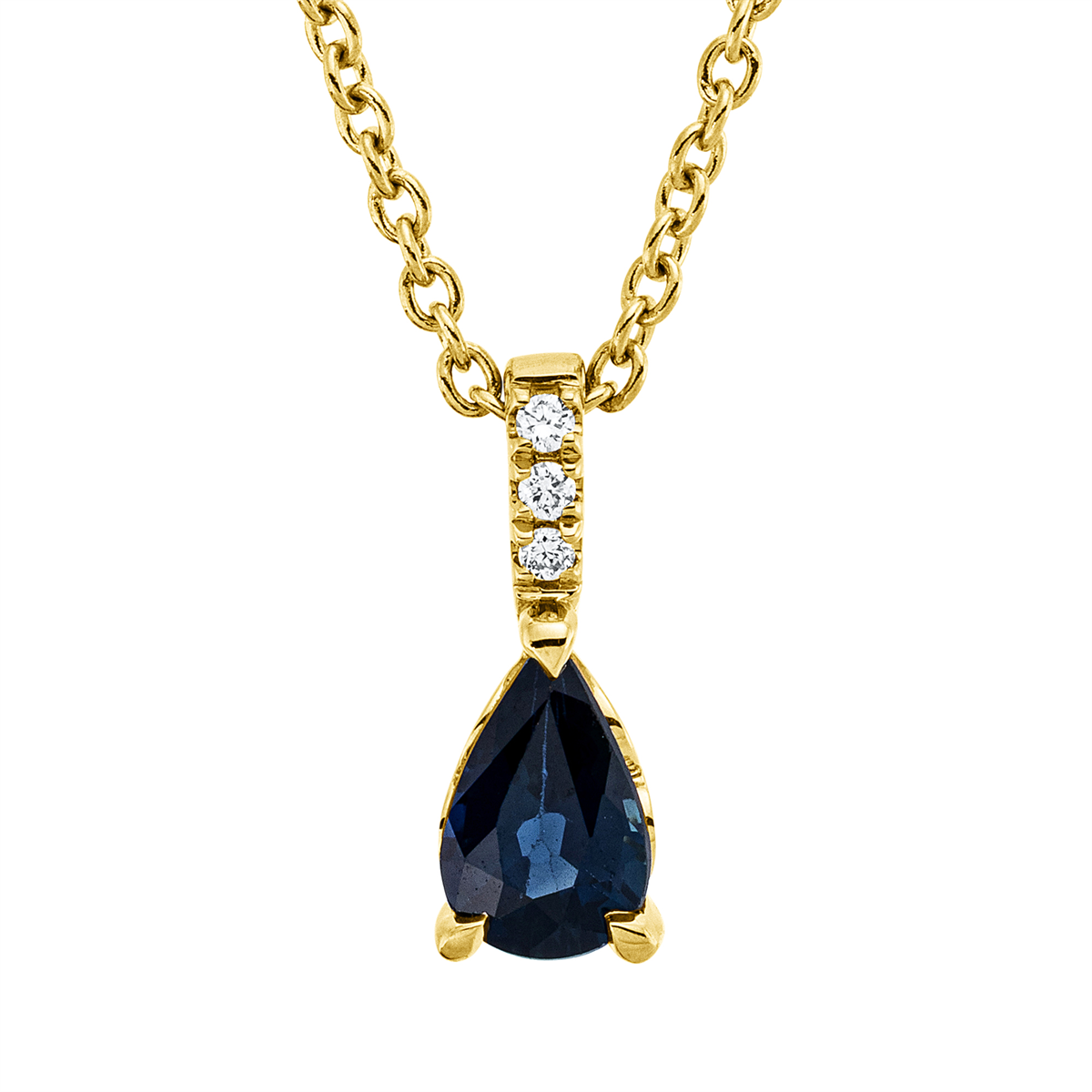 Collier 18 kt GG, mit ZÖ 42 cm