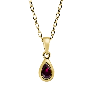 Collier Zarge 18 kt GG Tropfen, mit ZÖ 42 cm