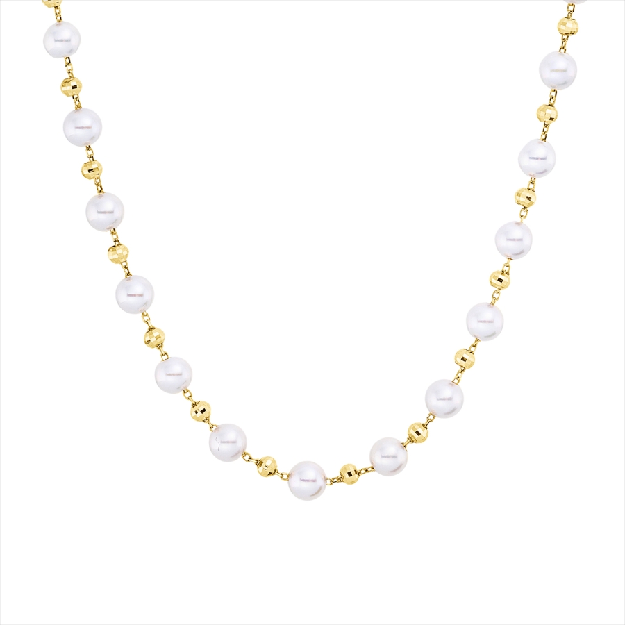 Collier  18kt Gelbgold mit ZÖ 40,6 cm mit 0,00ct Diamanten