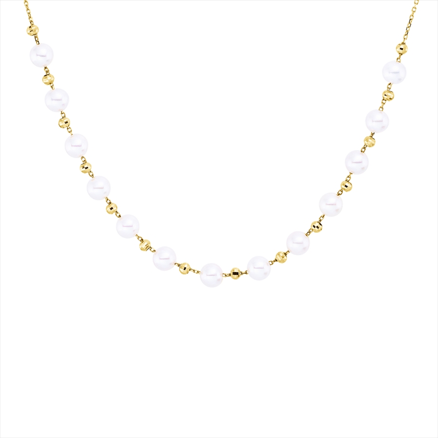 Collier  18kt Gelbgold mit ZÖ 40,6 cm mit 0,00ct Diamanten