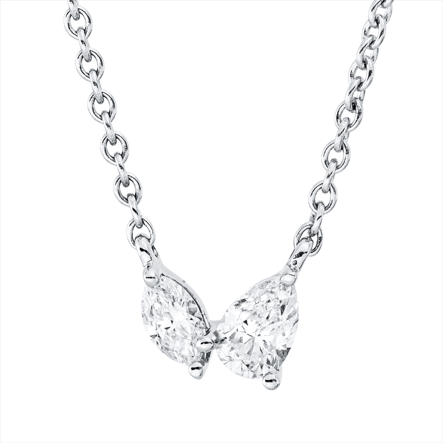 Collier 18 kt WG
