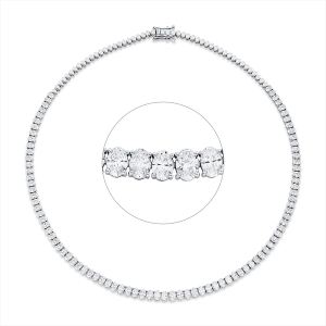 Collier 18 kt WG