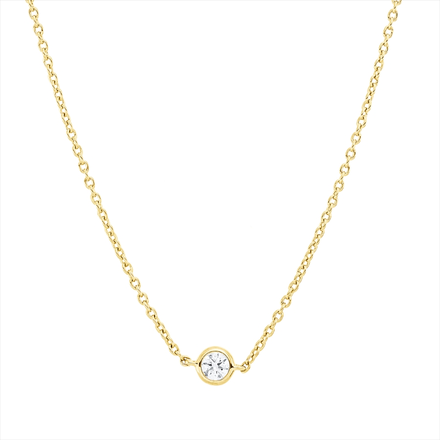 Collier Zarge 18 kt GG, mit ZÖ 42 cm, 43,5cm