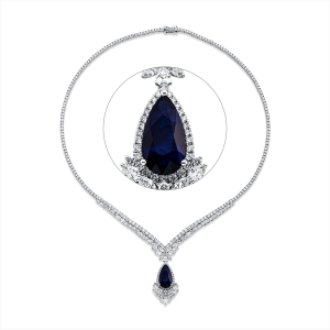 Collier 18 kt WG