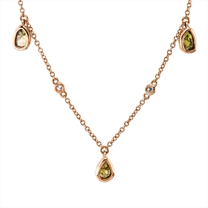 Collier 18 kt RG