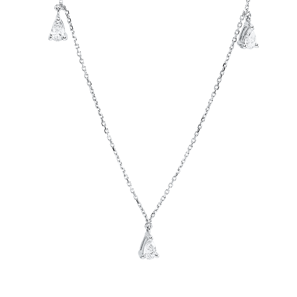 Collier 18 kt WG