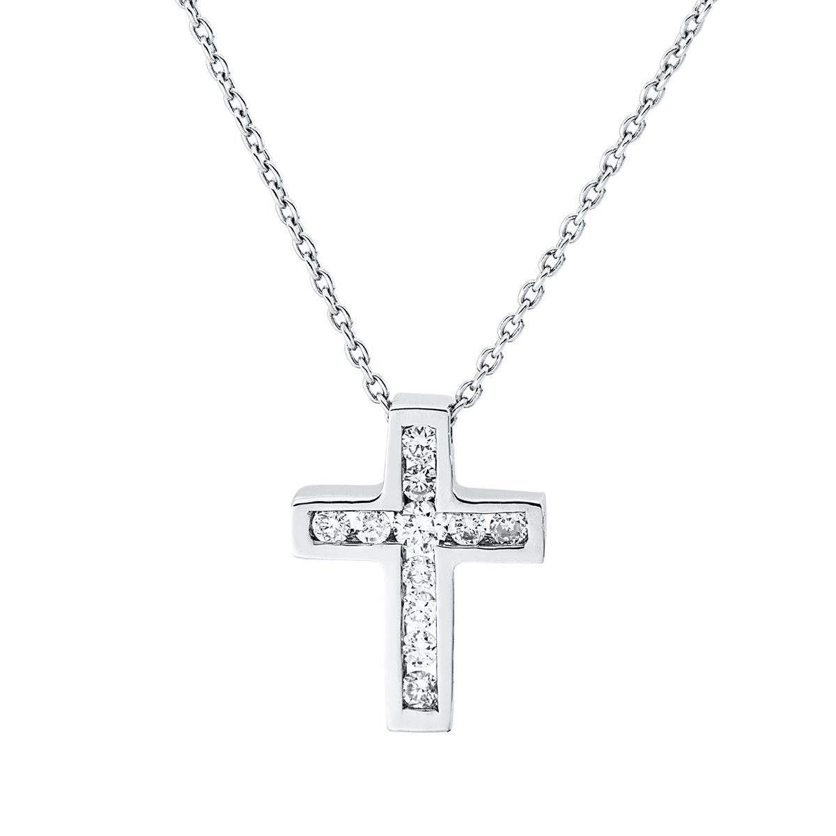 Collier 18 kt WG
