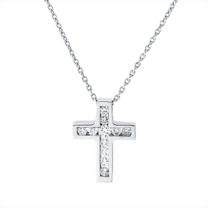 Collier 18 kt WG