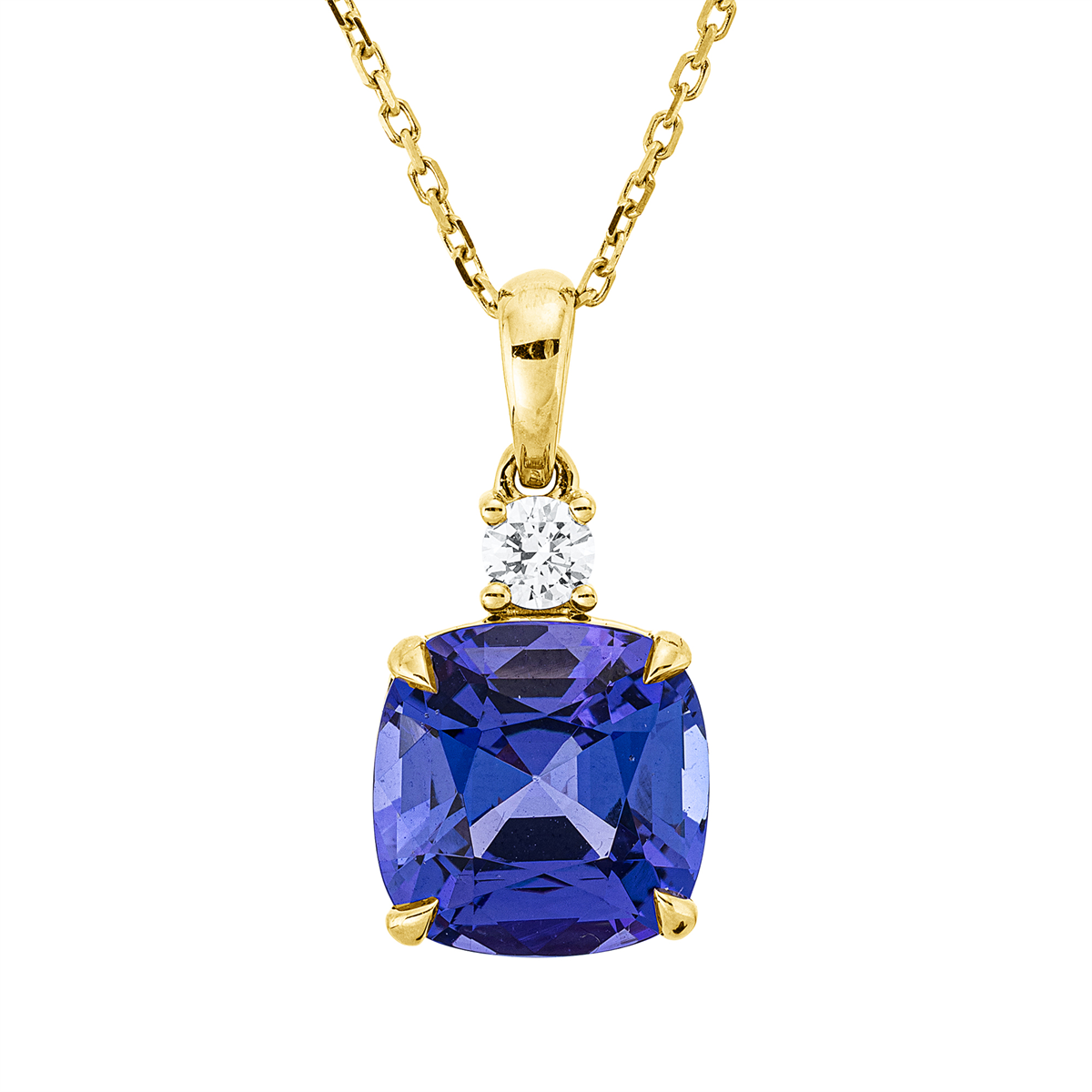 Collier 18 kt GG, mit ZÖ 40 cm + 43 cm