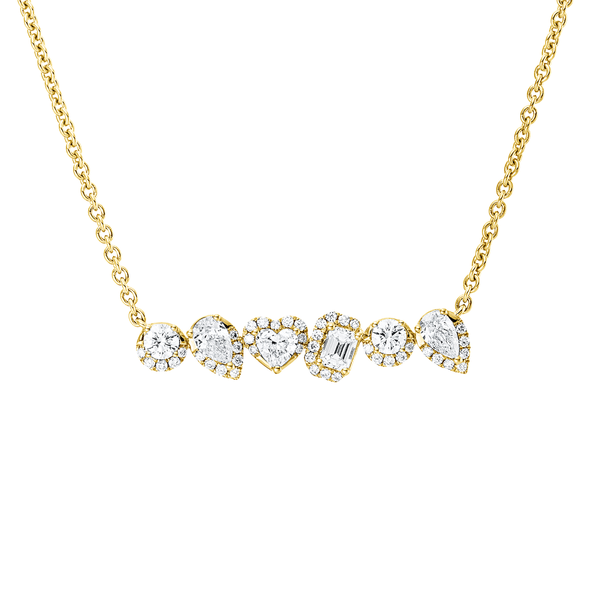 Collier 18 kt GG