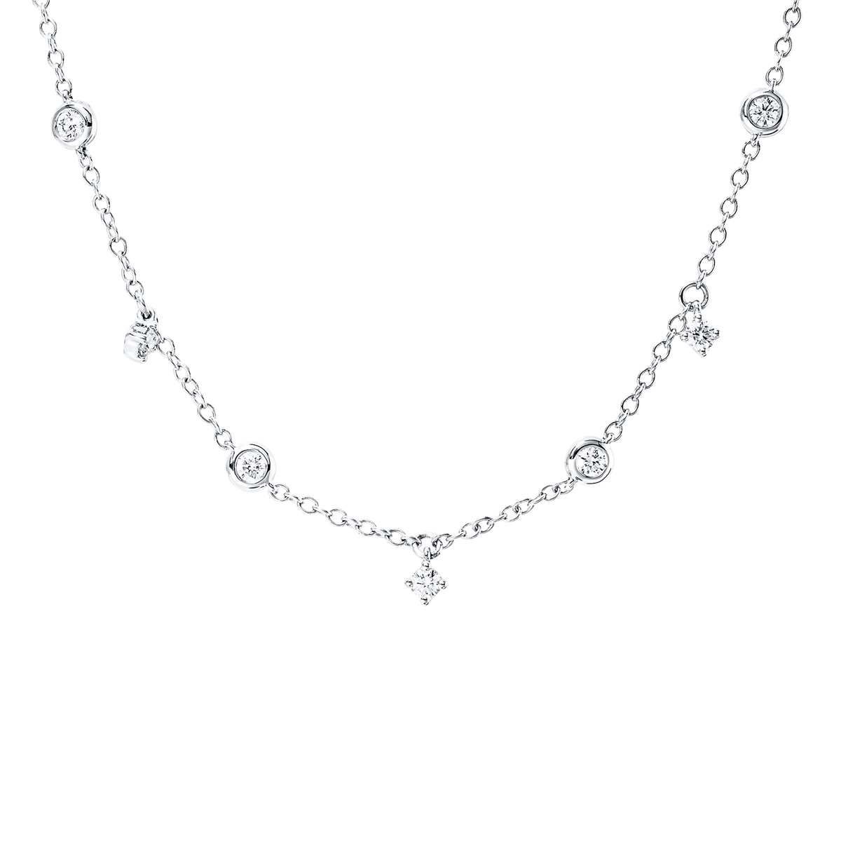 Collier 18 kt WG