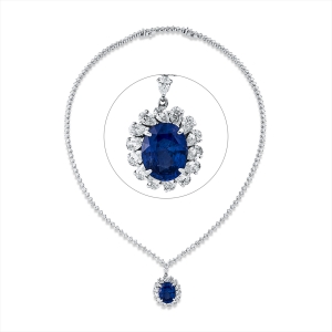 Collier 18 kt WG