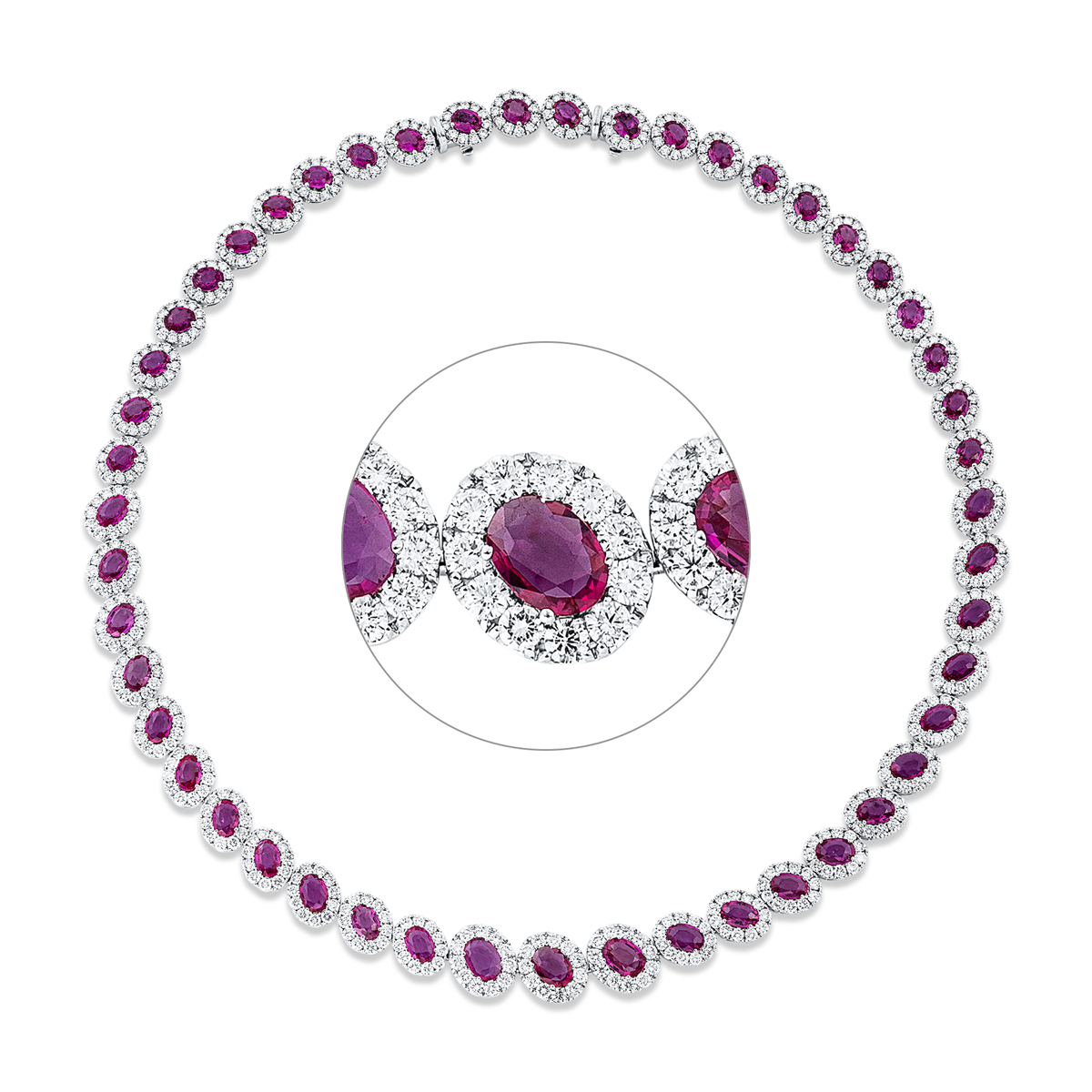 Collier 18 kt WG