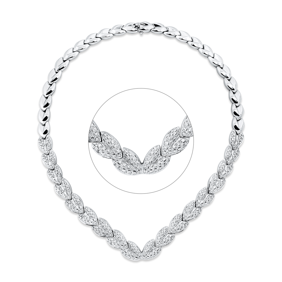 Collier 18 kt WG