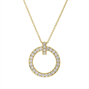 Collier 18 kt GG, mit ZÖ 40 cm + 43 cm