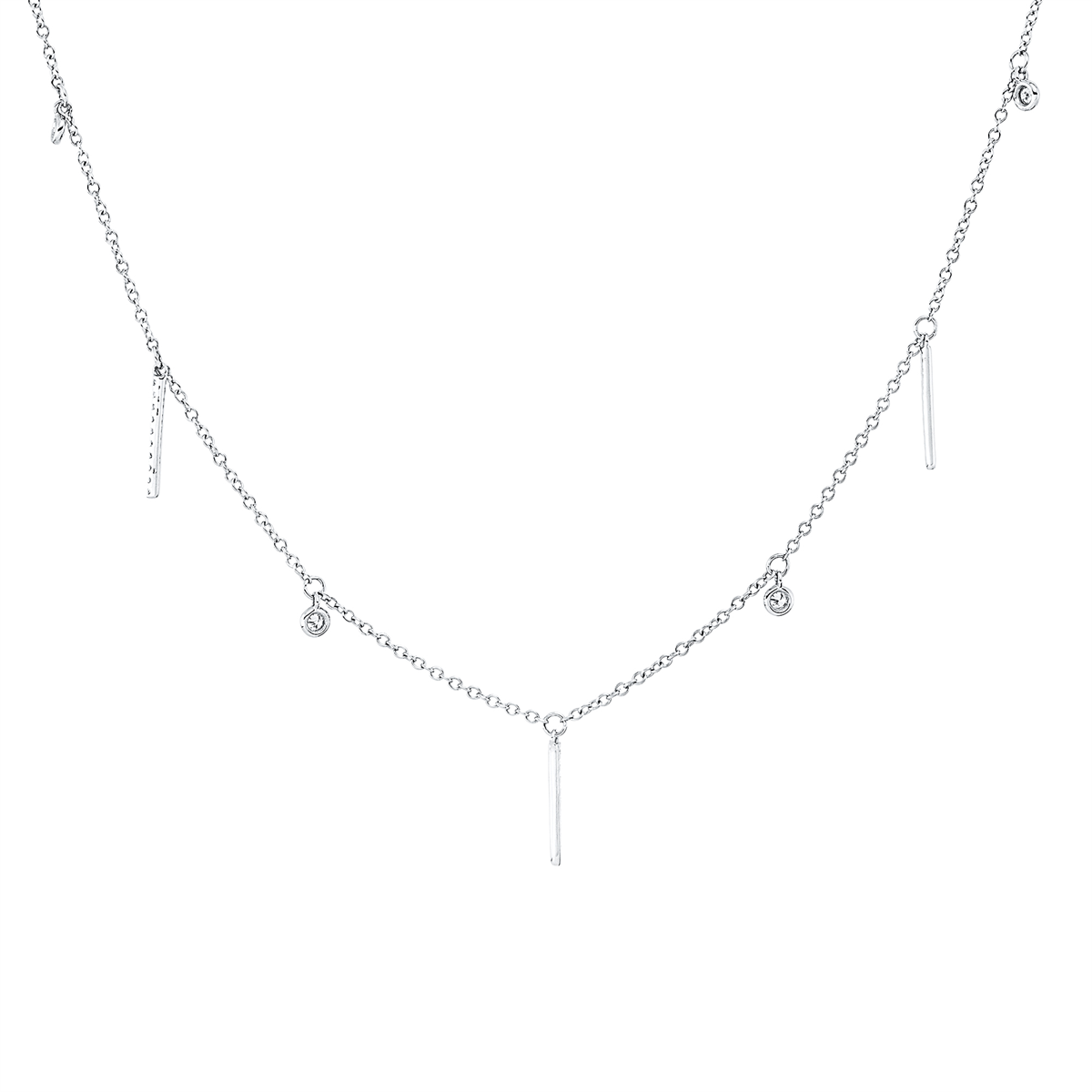 Collier 18 kt WG