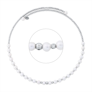 Collier  18kt Weißgold mit 0,00ct Diamanten