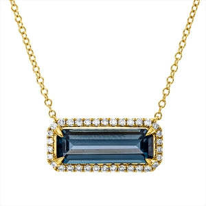 Collier 18 kt GG, mit ZÖ 40,6 cm