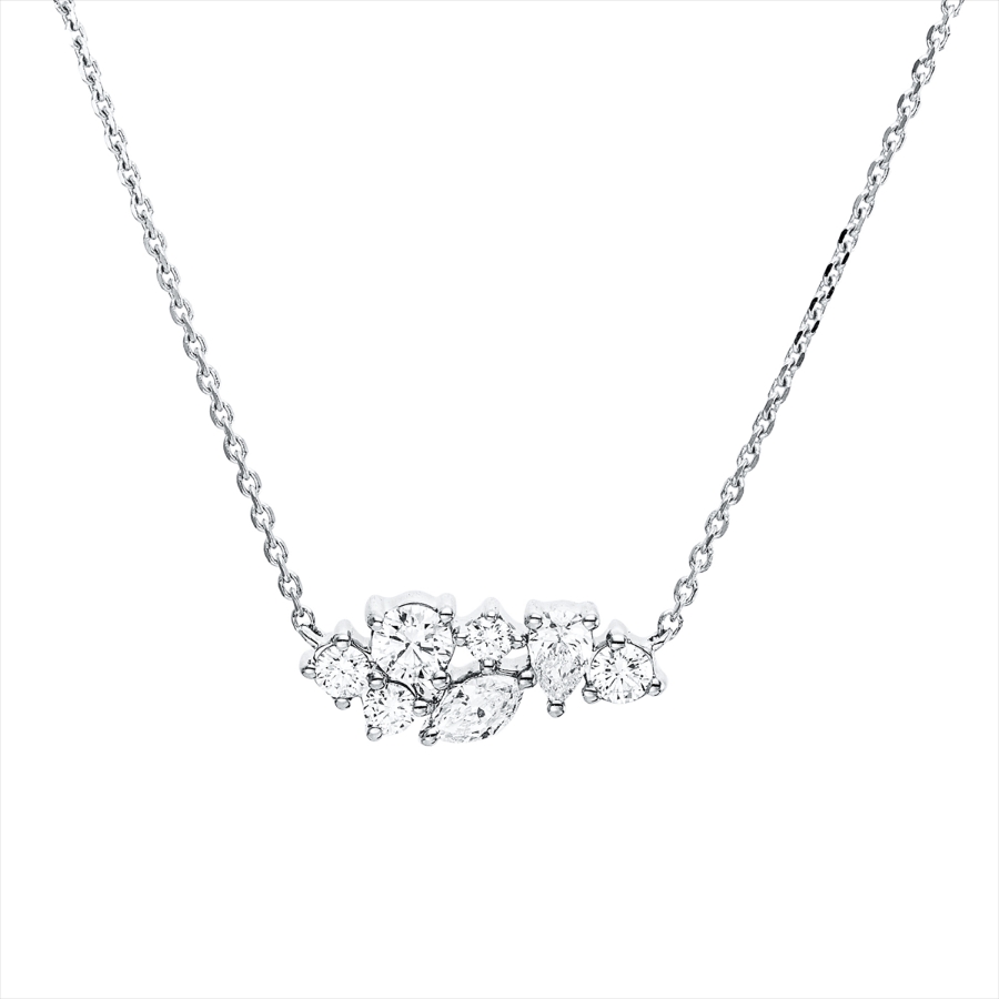 Collier 18 kt GG, mit ZÖ 42 cm
