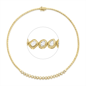 Collier Zarge 18 kt GG