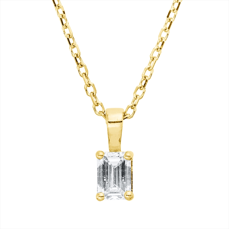 Collier 4er-Krappe 18 kt GG, mit ZÖ 40 cm, 42cm