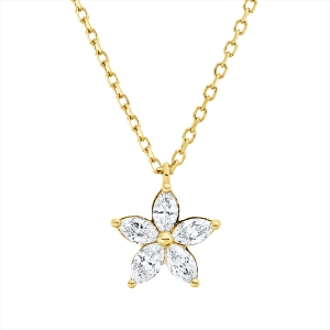 Collier 18 kt GG, mit ZÖ 40 cm + 42 cm