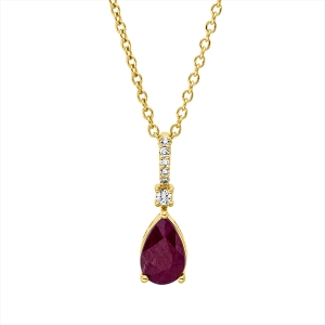 Collier 3er-Krappe 18 kt GG Tropfen, mit ZÖ 40 cm, 42,5cm