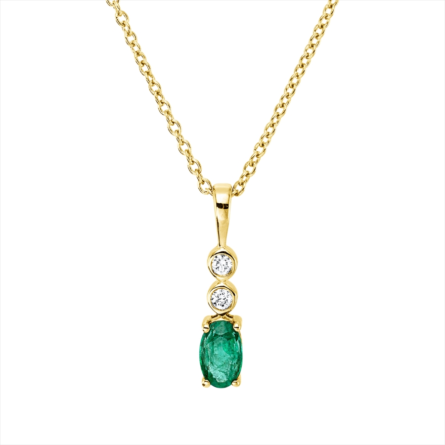 Collier 18 kt GG, mit ZÖ 40 cm, 42,5cm