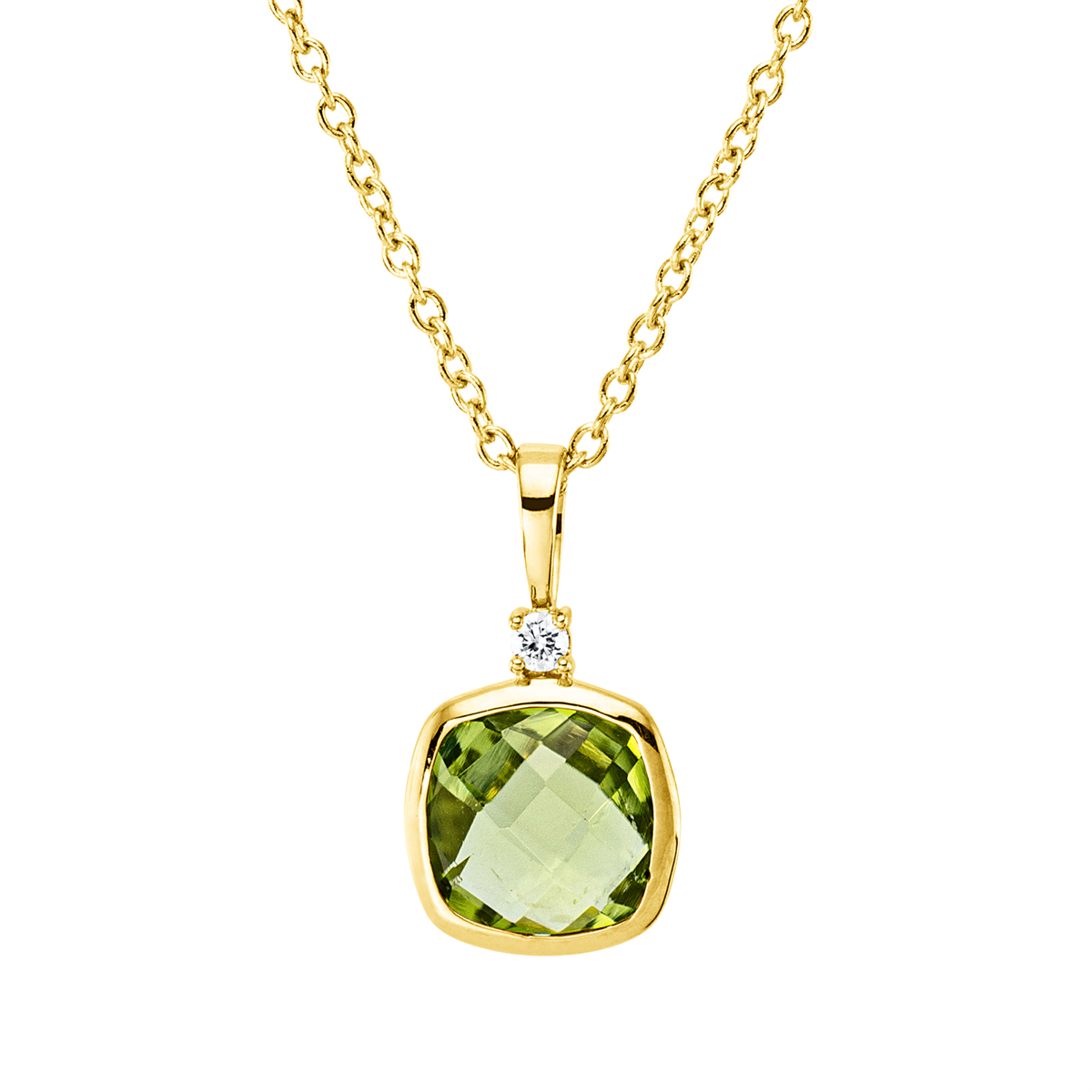 Collier 18 kt GG, mit ZÖ 40 cm, 42,5cm